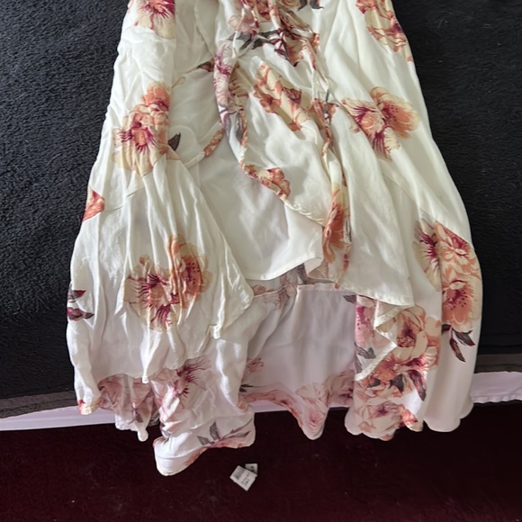 Women floral dress size L - Picture 3 of 4